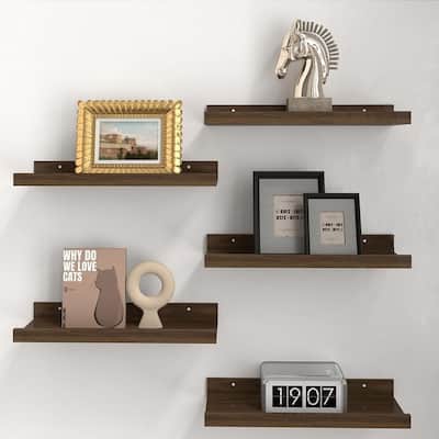 5 Set Floating Shelves for Wall Decor