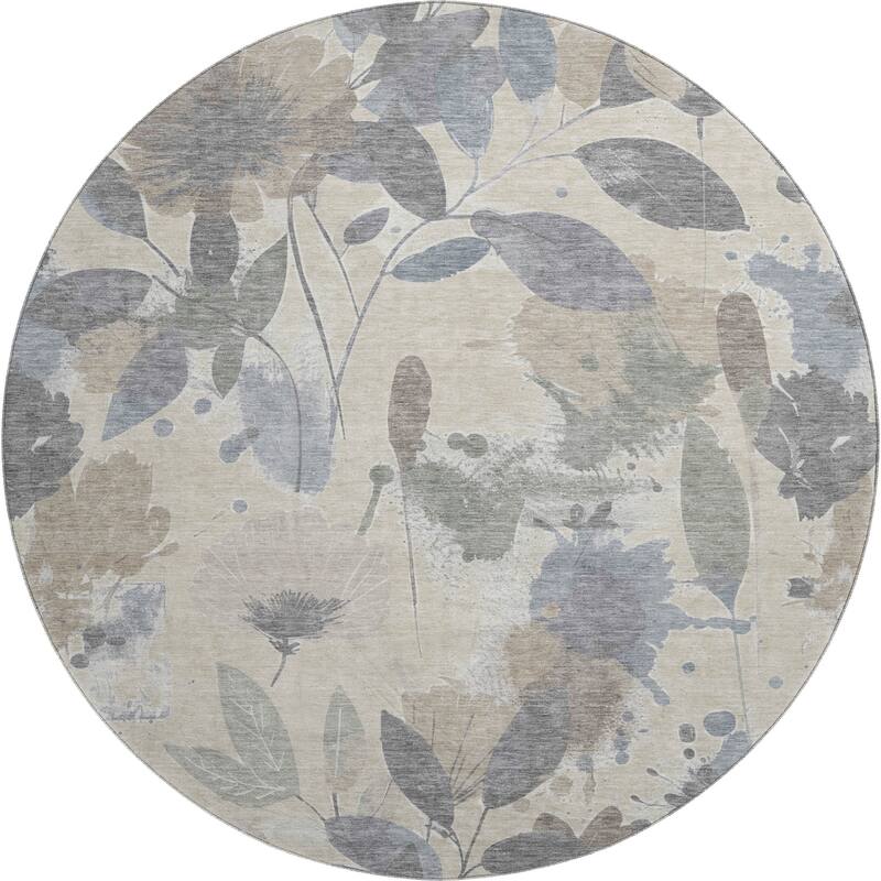 Premium Washable Super Soft Floral Mayfield Rug