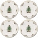 preview thumbnail 9 of 8, Spode Christmas Tree Set of 4 Gold Plates