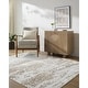 preview thumbnail 4 of 12, Livabliss Sunrise Modern Abstract Area Rug Tan - 2' x 2' 11"