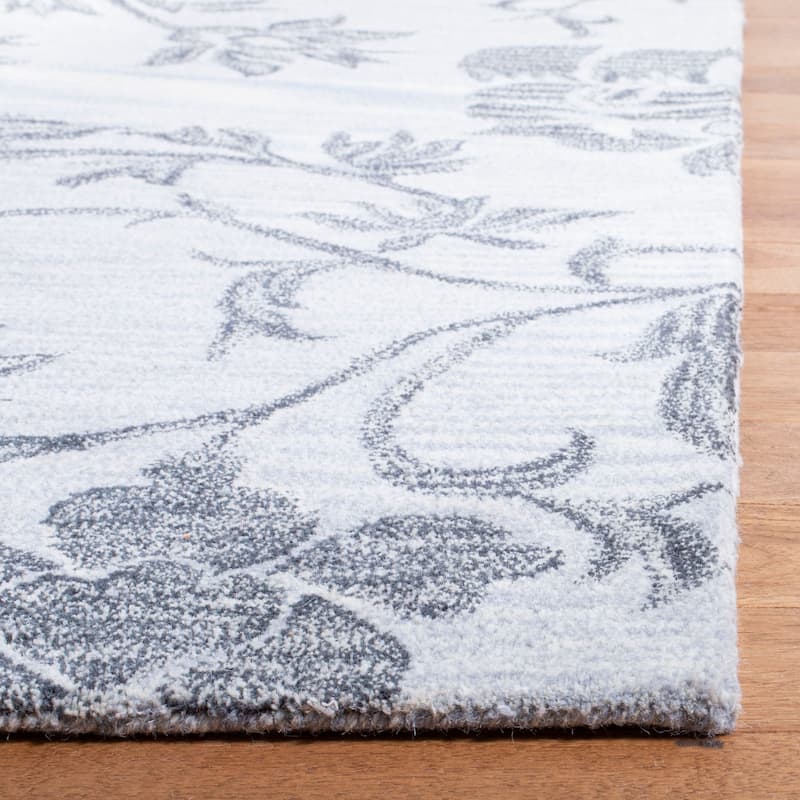 SAFAVIEH Handmade Soho Mallory Floral N.Z. Wool Rug