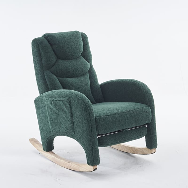 Teddy Rocking Chair With Adjustable Footrest