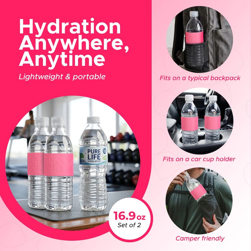 Copco Hydra BPA Free Tritan Water Bottle Set Leak Proof & Dishwasher Safe