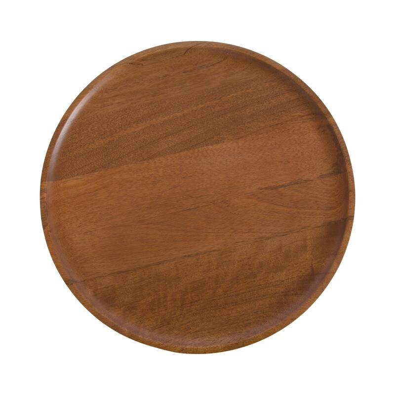 Kate and Laurel Xyler Wood and Metal Side Table