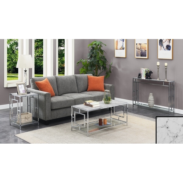 Convenience concepts town shop square coffee table