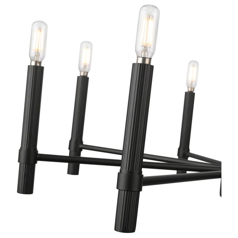 Millennium Lighting 25708 Skyva 8 Light 31" Wide Pillar Candle Style