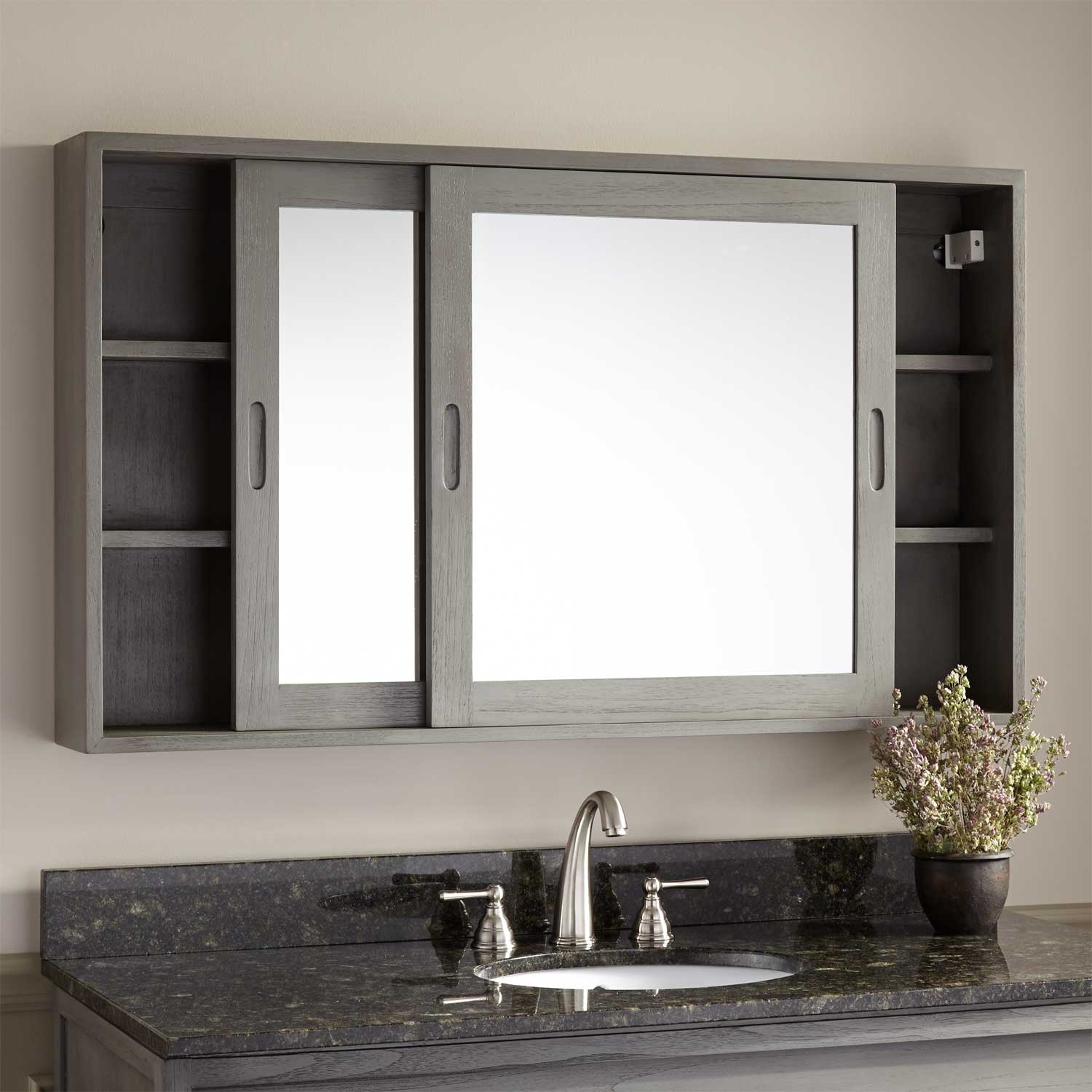 Wulan teak outlet medicine cabinet