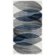 preview thumbnail 10 of 90, SAFAVIEH Hollywood Mergita Mid-Century Modern Abstract Rug 2'7" x 5' - Ivory/Blue