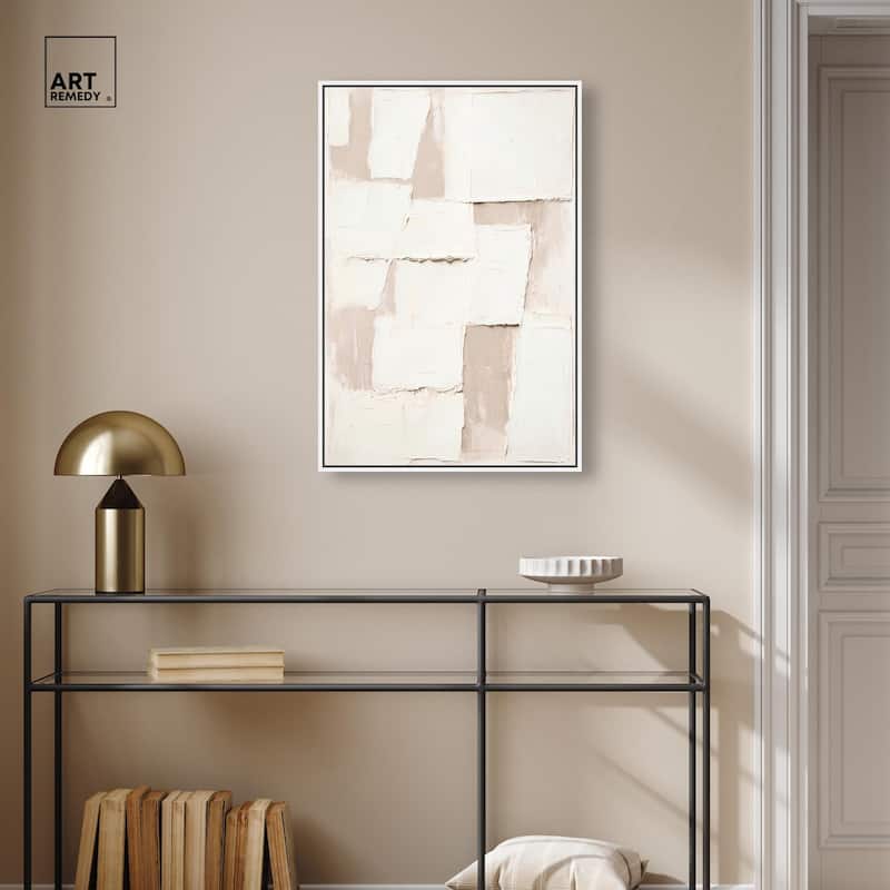 Plastered Planes II Canvas by Art Remedy