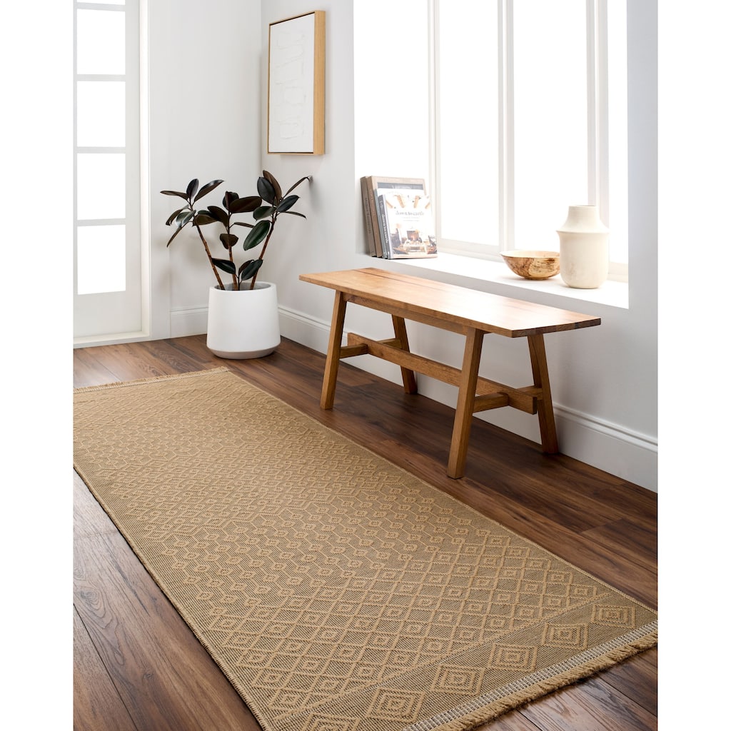 Livabliss Transitional Mystery Medallion Washable Area Rug