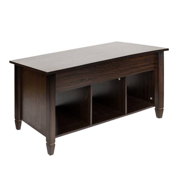 Shop Lift Top Coffee Side Table Modern Furniture Hidden Compartment On Sale Overstock 32007082