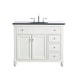 preview thumbnail 101 of 127, Kenzie Bathroom Vanity Cabinet Set with Granite top