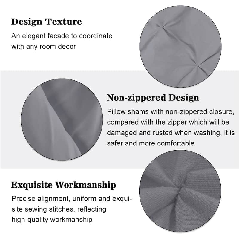 Shatex Kids 2 Piece Solid Color Comforter Set