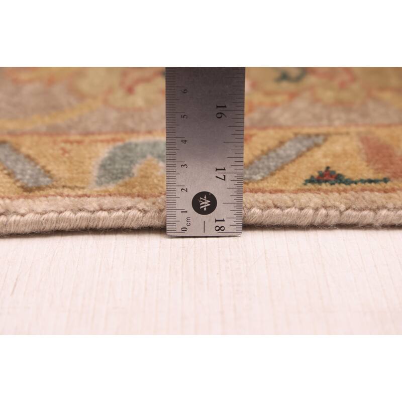 ECARPETGALLERY Hand-knotted Jules Serapi Beige Wool Rug - 8'11 x 11'9