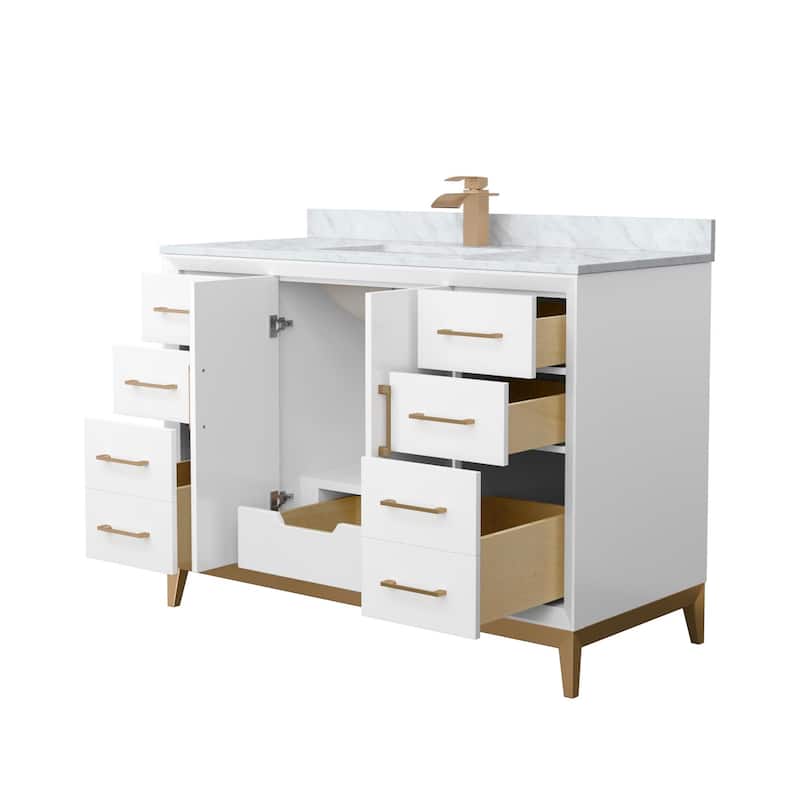 Wyndham Collection WCH818148S-CMUNS-MXX Amici 48" Free Standing Single