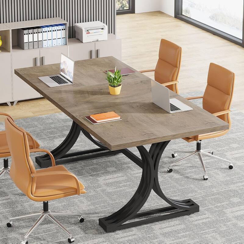 63" Rectangular Conference/Meeting/Business Seminar Table, Office/Executive/Computer Desk