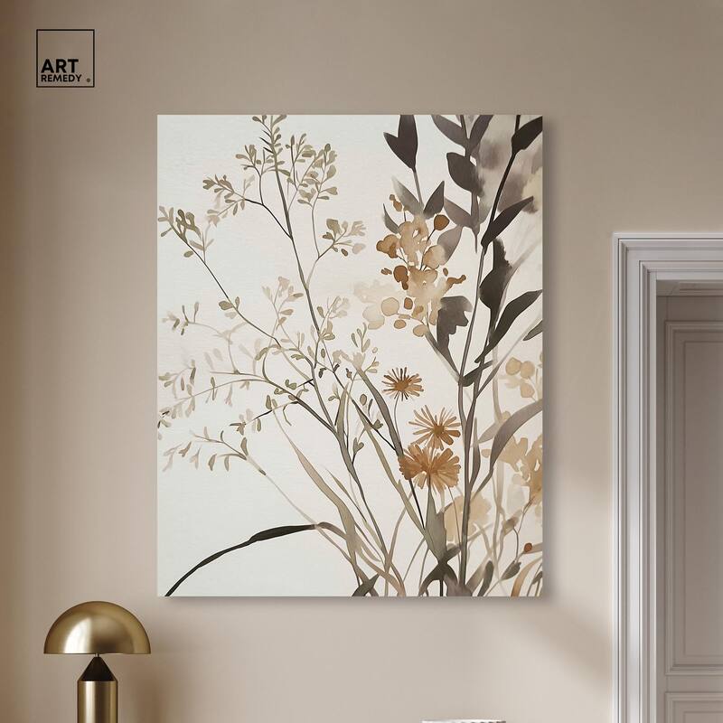 Meadow's Murmur I Canvas by Art Remedy, Gallery Wrapped
