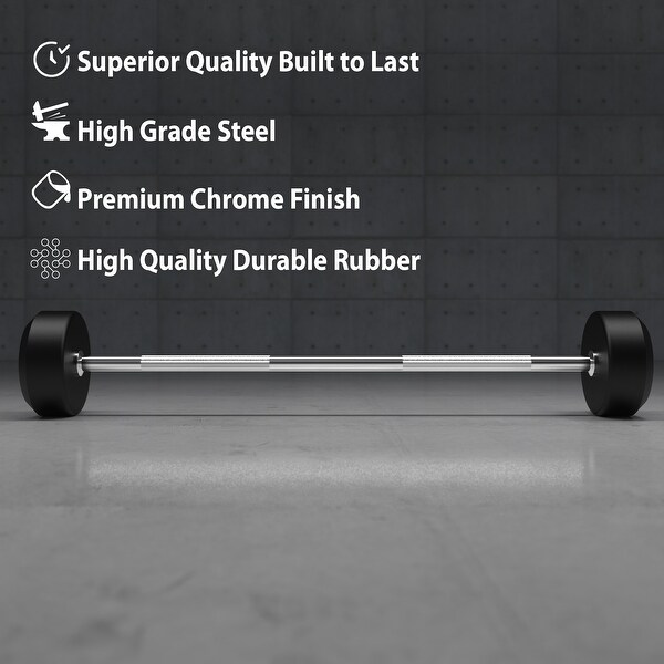 pre weighted barbell