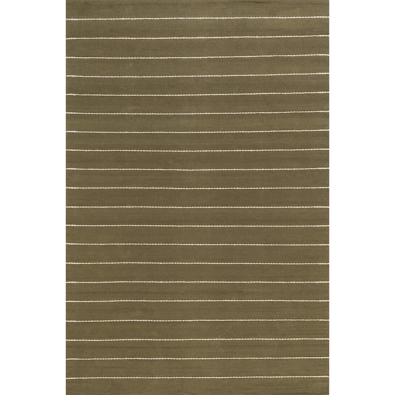 Nightwalk Striped Wool Area Rug