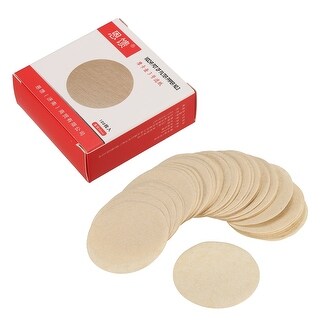 1-2 Cup Disk Coffee Filter Disposable Paper with Hole 2.52