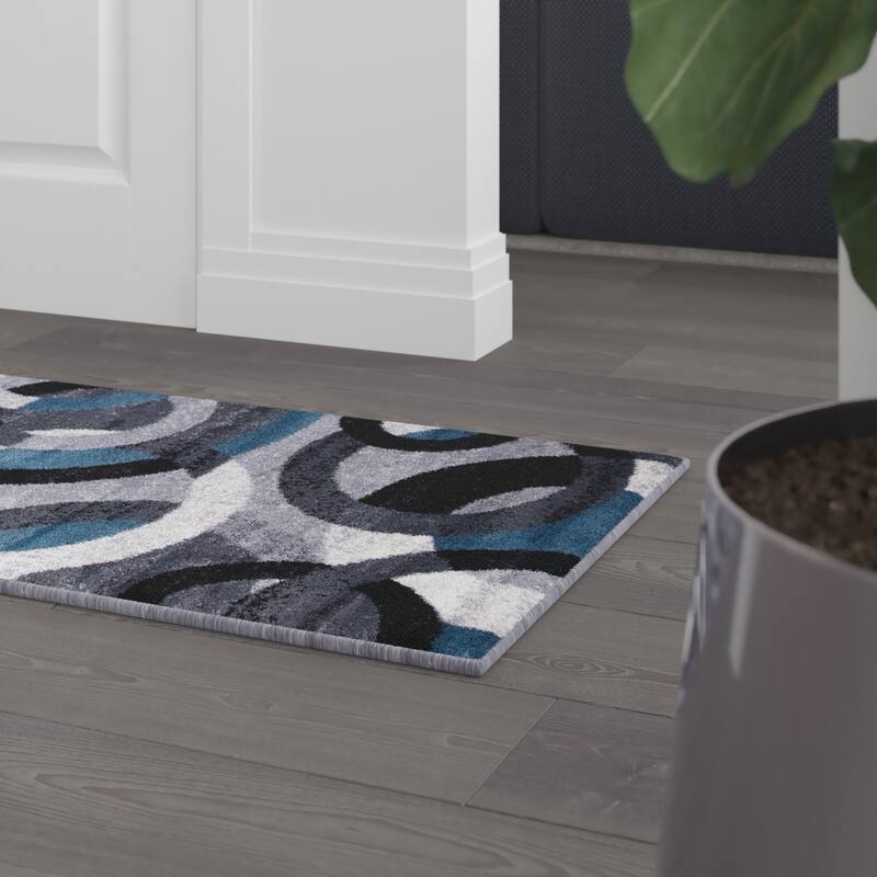 Modern Geometric Design Area Rug