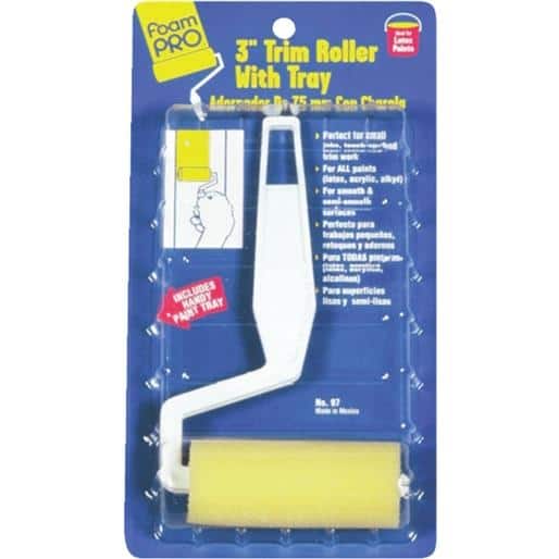 Foam Pro Mfg Inc Mini Trim Roller Kit 97 Unit EACH Bed Bath & Beyond