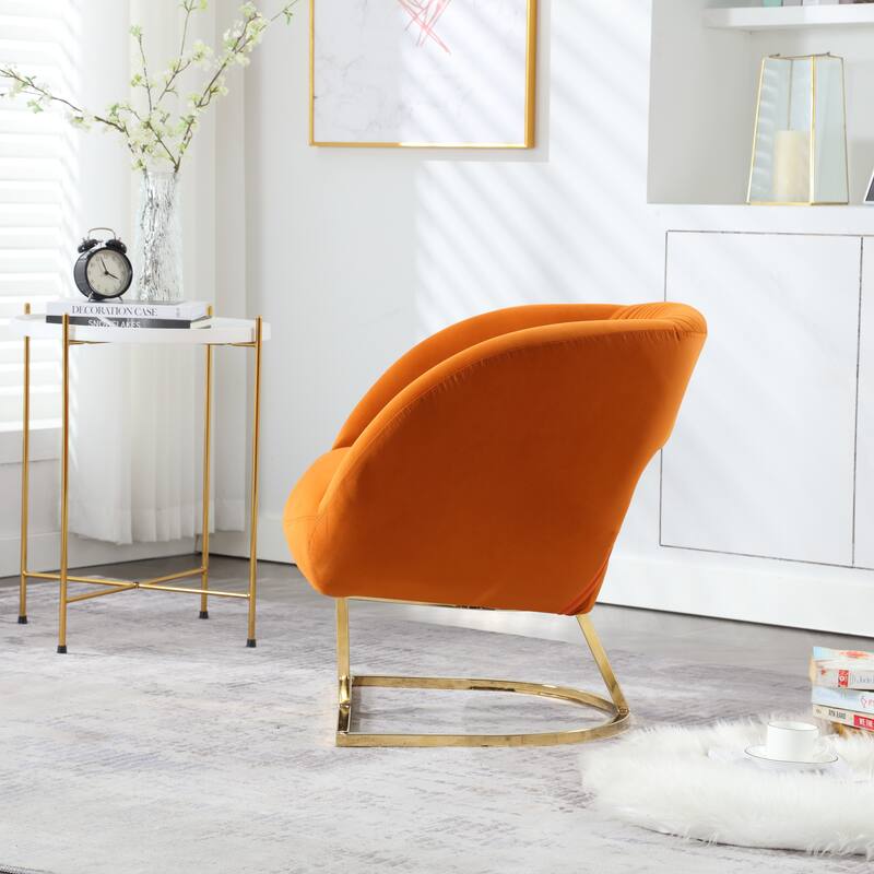 Upholstered Tufted Living Room Chair