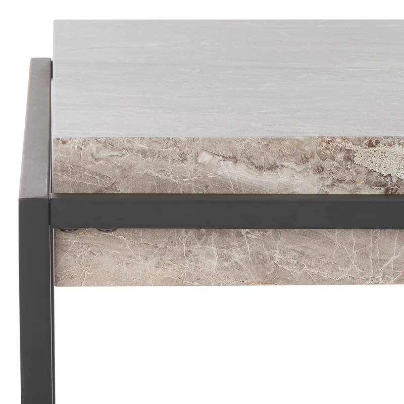 SAFAVIEH Home Collection Edgefield Coffee Table - 45" W x 25" D x 17" H