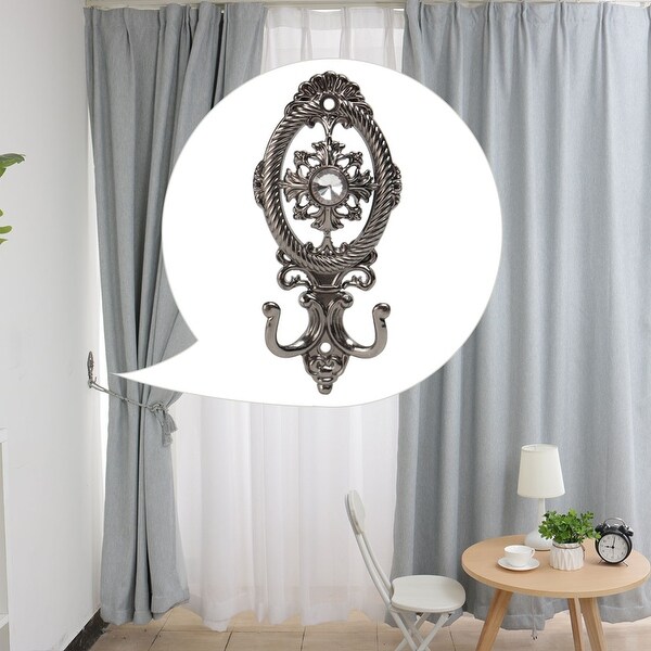 Curtains Window Treatments 2pcs Gold Window Curtain Drapery