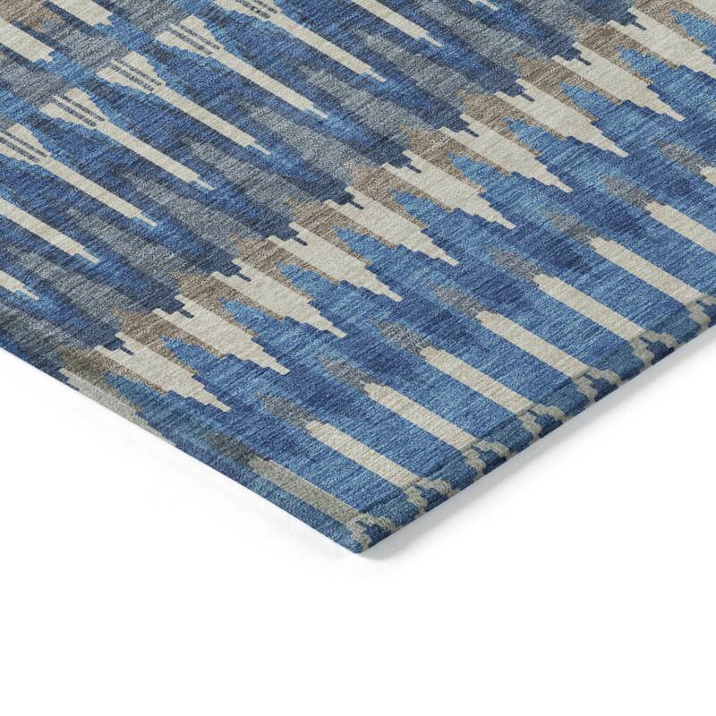 HomeRoots Southwestern Transitional Rectangle Outdoor Rug