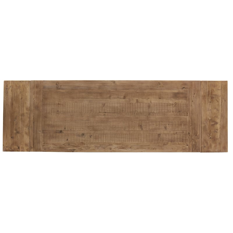 Cape Henry Farmhouse Woodgrain 96-inch Reclaimed Extension Table