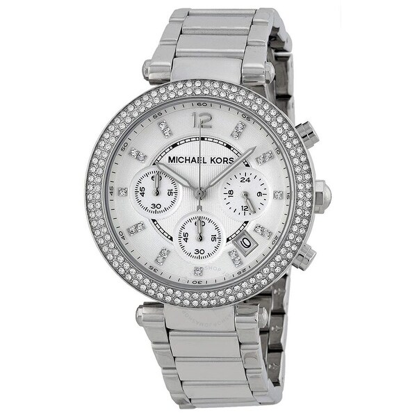 Parker Chronograph Silver Dial Ladies MK5353 Watch - One Size. Opens flyout.