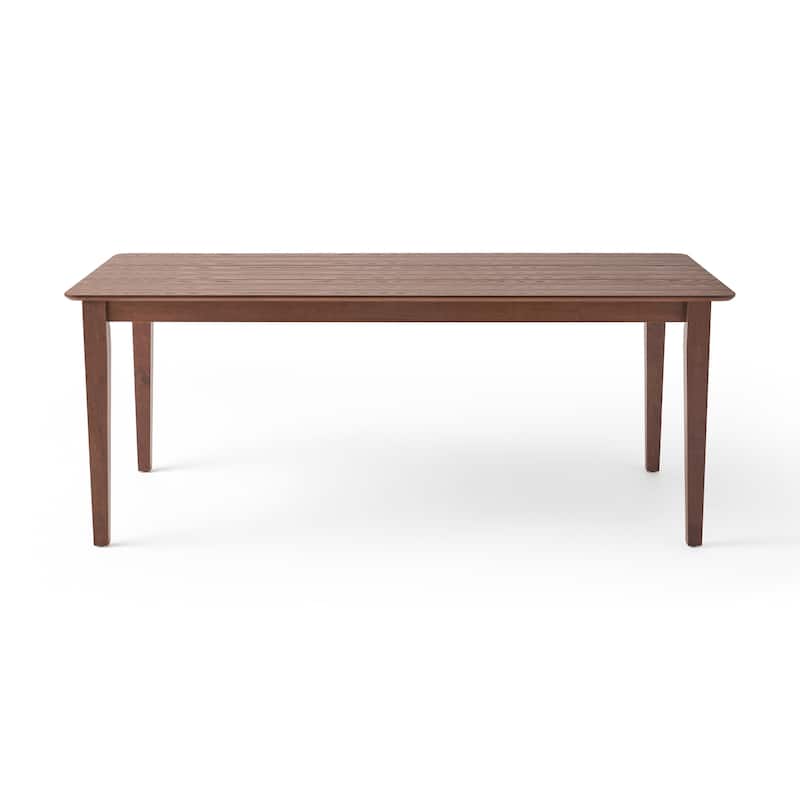 Christopher Knight Home - Marigold Mid Century Rubberwood and Upholstered 7 Piece Dining Set