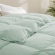 preview thumbnail 36 of 39, All-Season Medium Warmth White Goose Down Comforter with Premium Fabric