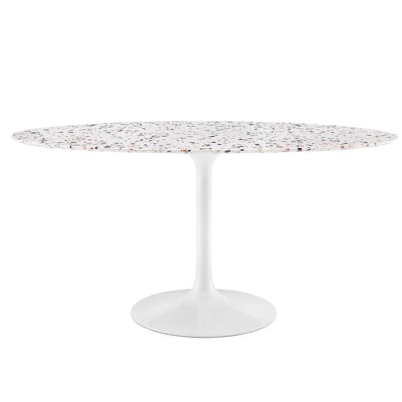 Lippa 60" Oval Terrazzo Dining Table
