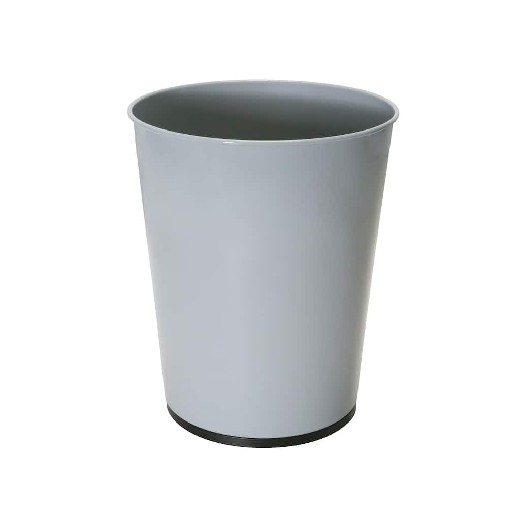 Bath Bliss Trash Can in Grey - 7.7" x 9.6"