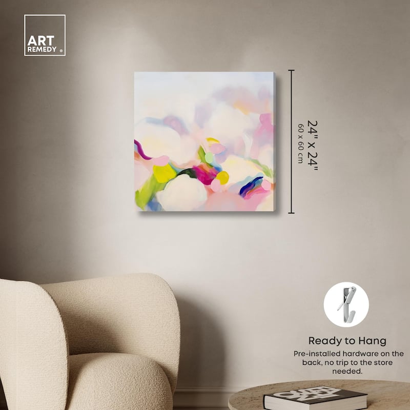 Colorfield Patches II Canvas by Art Remedy, Gallery Wrapped