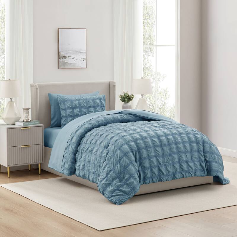 Empyrean Modern Comforter Seer Sucker
