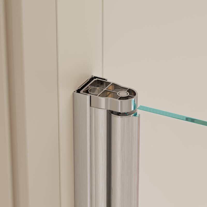 Rise and down rotation shaft door Shower Doors