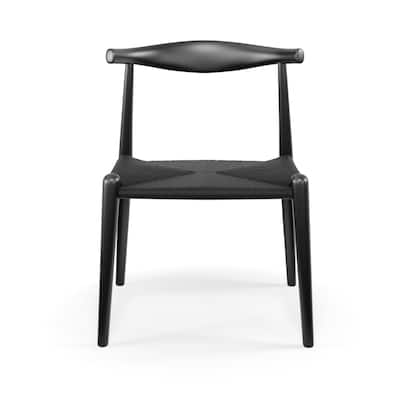 Troy Papercord Dining Chair Black Frame