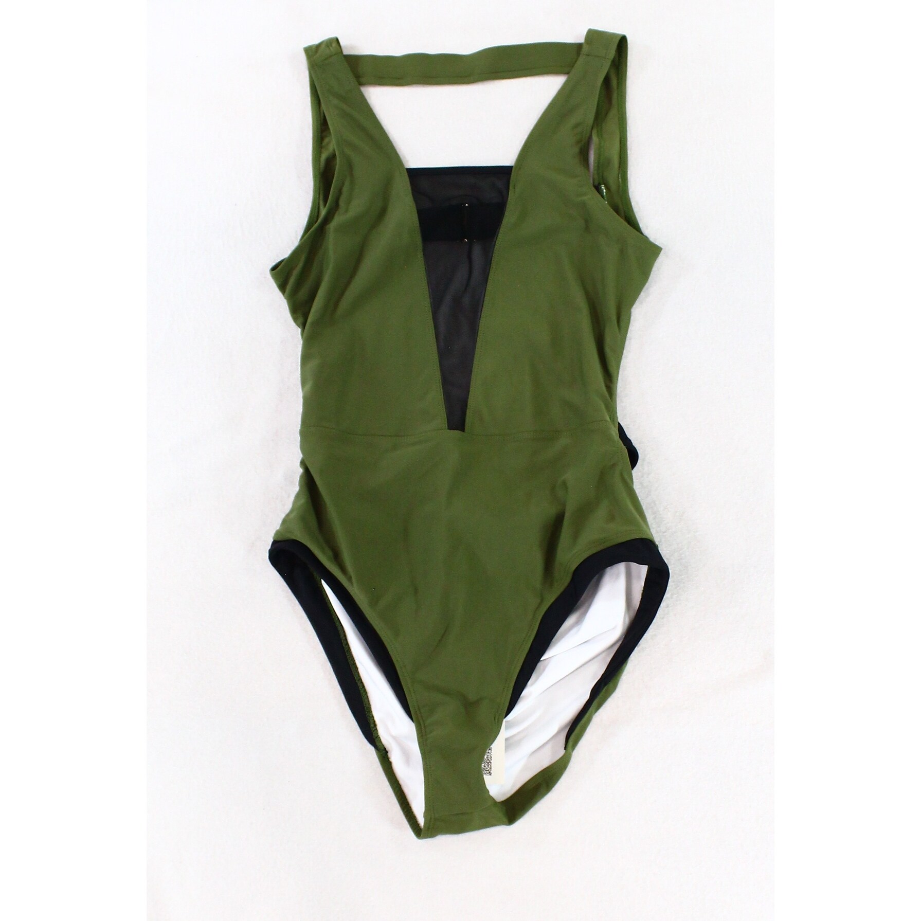 Shop Cupshe Olive Green Womens Size Large L Mesh One Piece