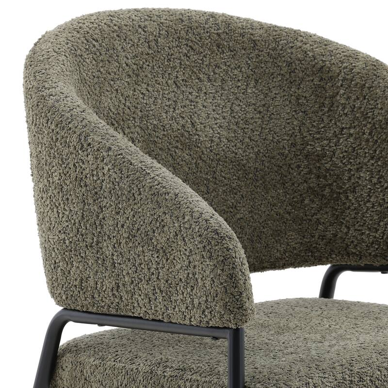 Camilla Upholstered Dining Chair, Olive (Set of 2)