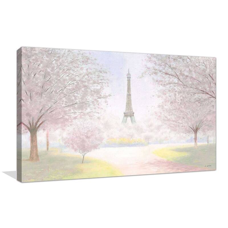 "Pretty Paris" by James Wiens Print on Canvas