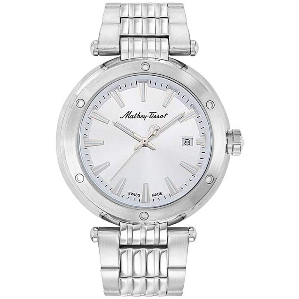 Mathey Tissot Men's Neptune Silver Dial Watch - H912AI - 6 (36)