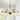 Modern Farmhouse Vintage Crystal Chandelier, 6-Light Rustic Kitchen Island Light Fixture