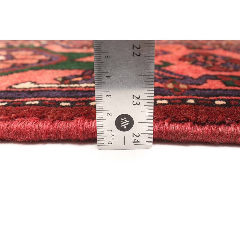 ECARPETGALLERY Hand-knotted Konya Anatolian Dark Red Wool Rug - 4'9 x 8'4