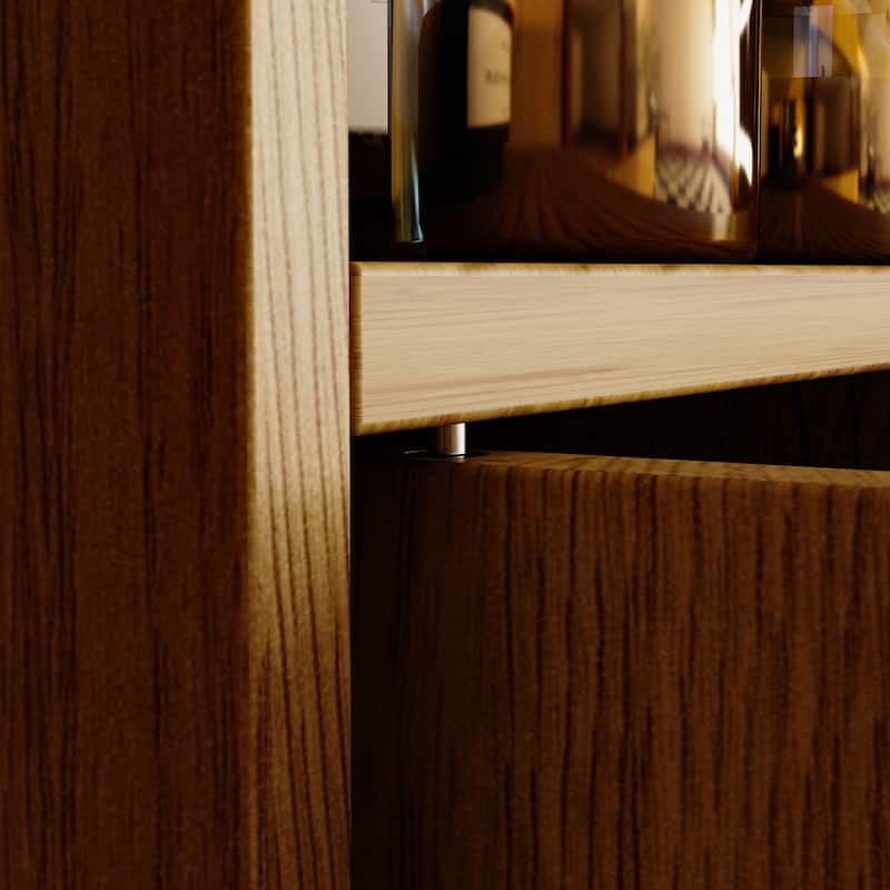 Versatile Wooden Storage Cabinet Side Cabinet