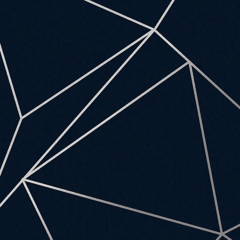 NEXT Scatter Geo Navy Wallpaper