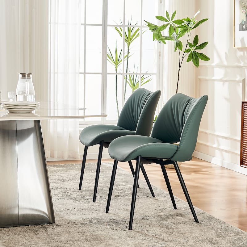 Modern Dining Kitchen Chairs Set of 2 Loads up to 300lbs