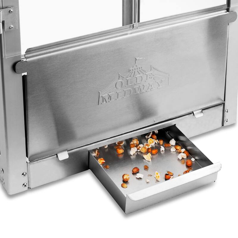 Commercial Popcorn Machine Maker Popper with Large 16oz Kettle - 16-Ounce